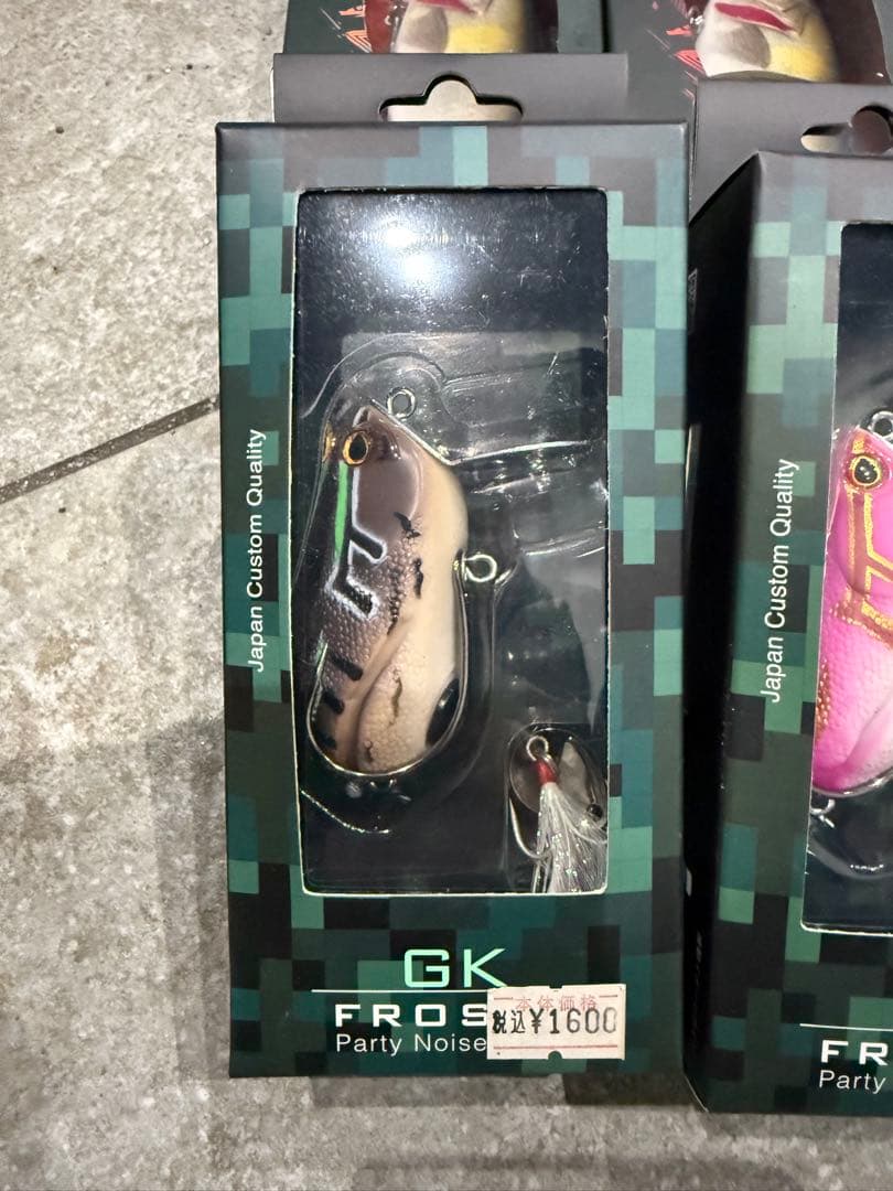 ジークラックギリングネオ、GK FROSH ルアーセット 10個セット