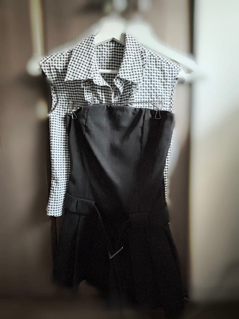 Darich レイヤードベアミニワンピース