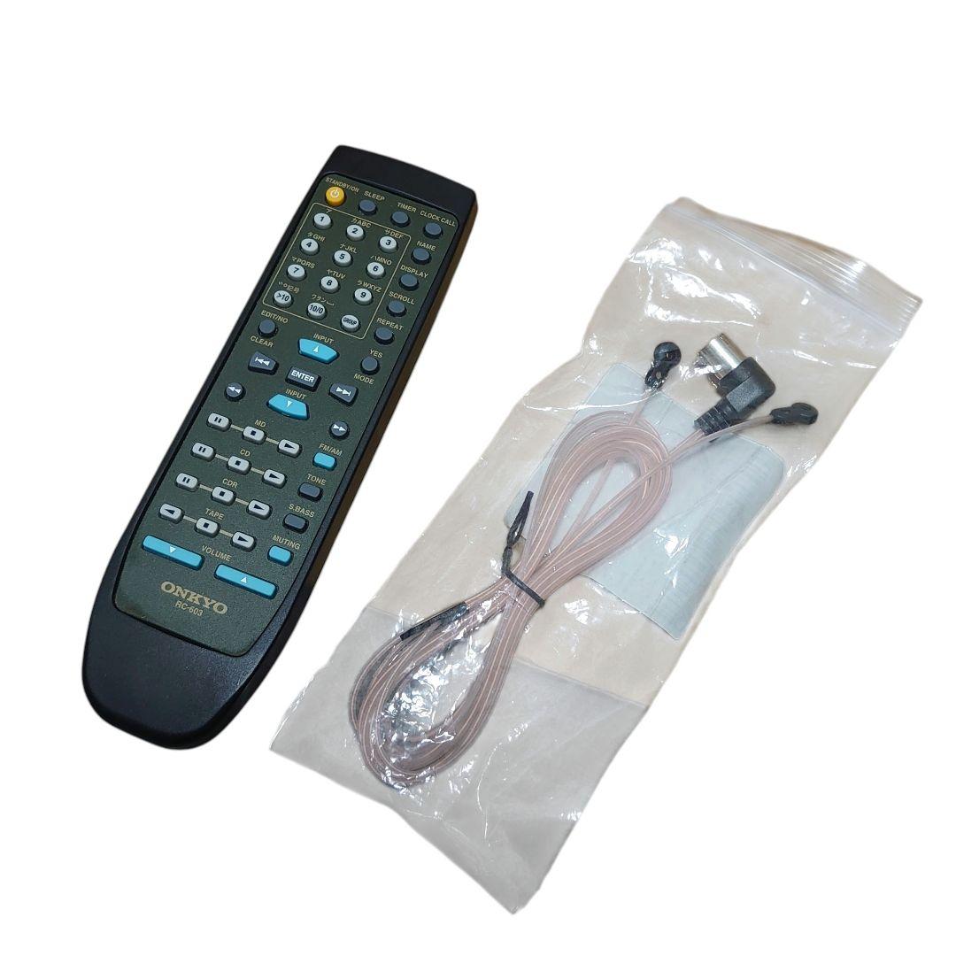 ONKYO X-B7 CD/MD ミニコンポ Hi-MD対応Bluetooth