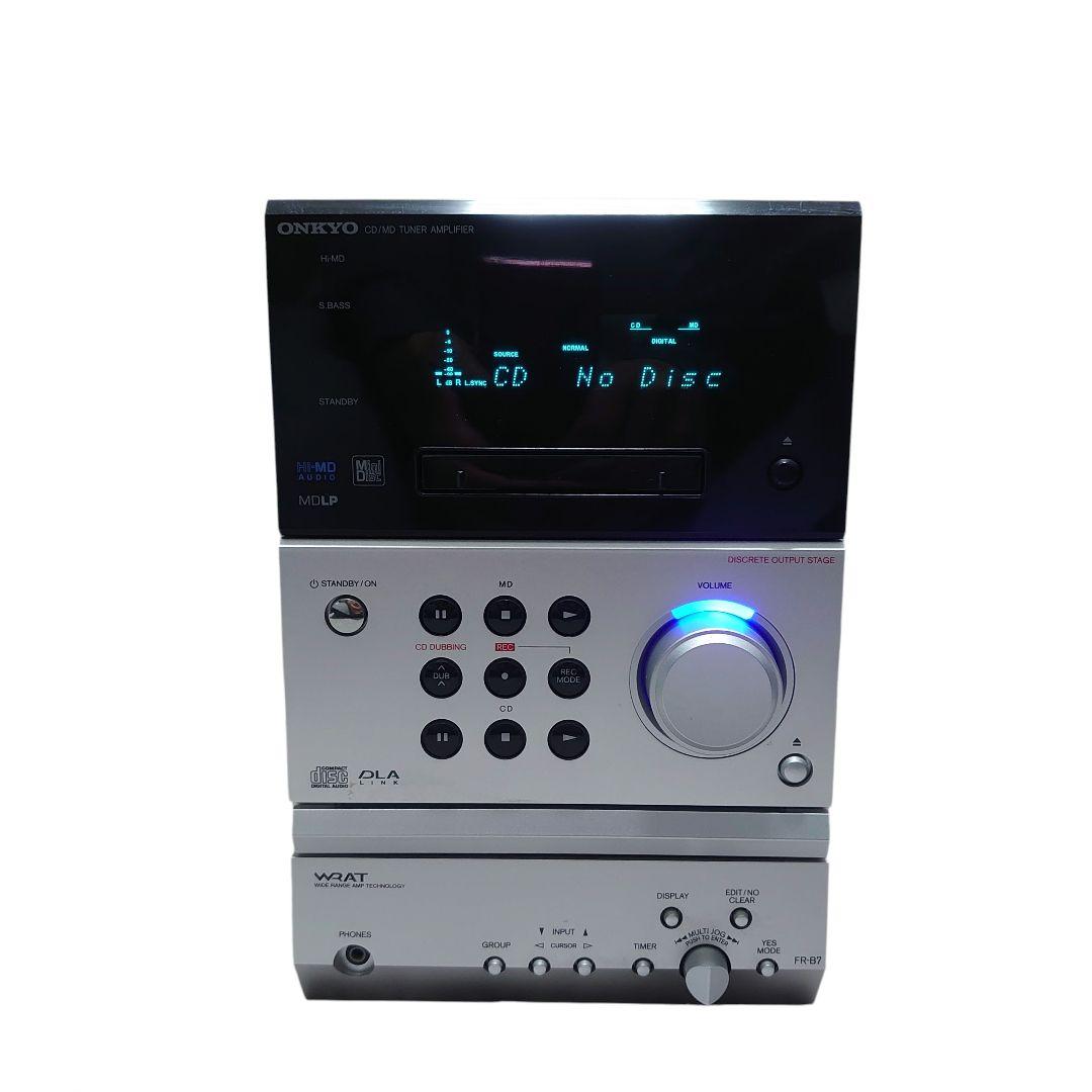 ONKYO X-B7 CD/MD ミニコンポ Hi-MD対応Bluetooth