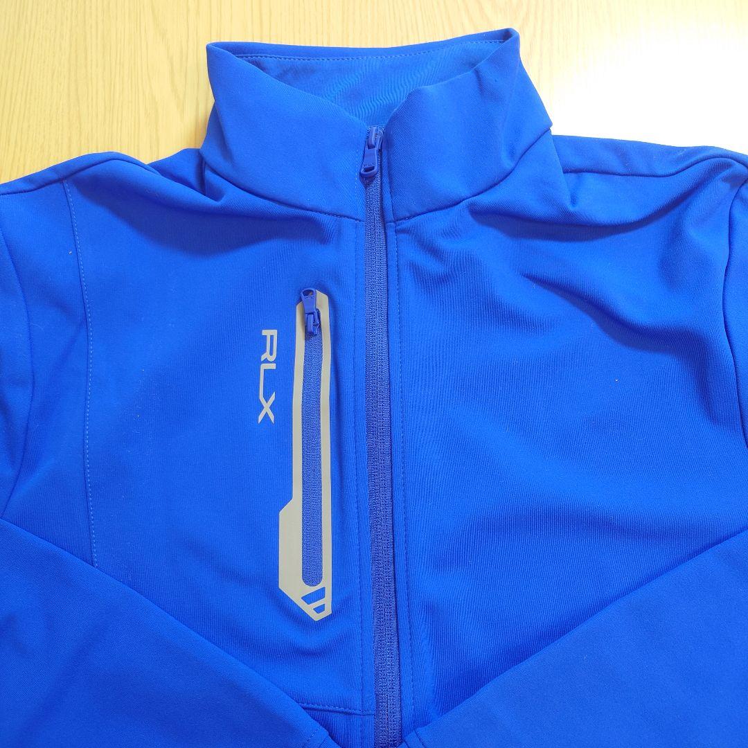 ポロ ラルフローレン RLX フルジップ ジャケット 青 定価25300円