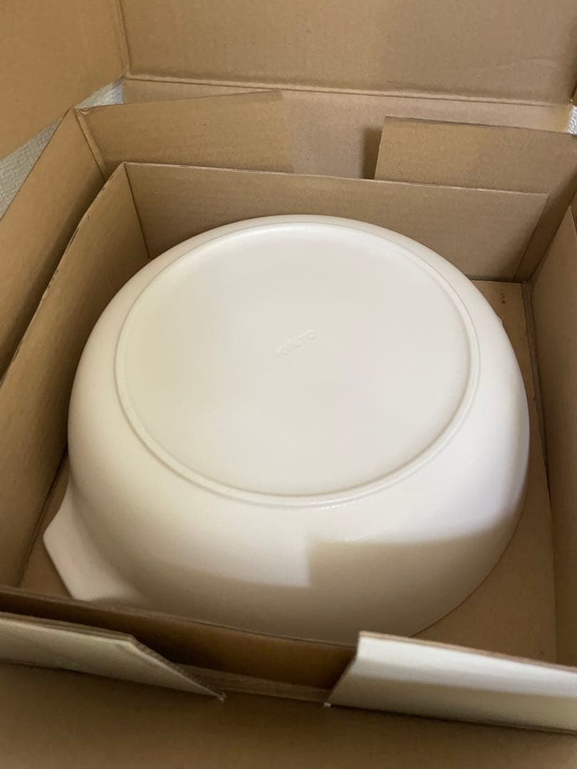 【新品未使用・箱付】KAKOMI 直火土鍋 2.5L ホワイト