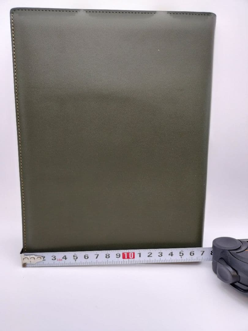 SOMÈS SADDLE オリーブグリーン ノートパッド