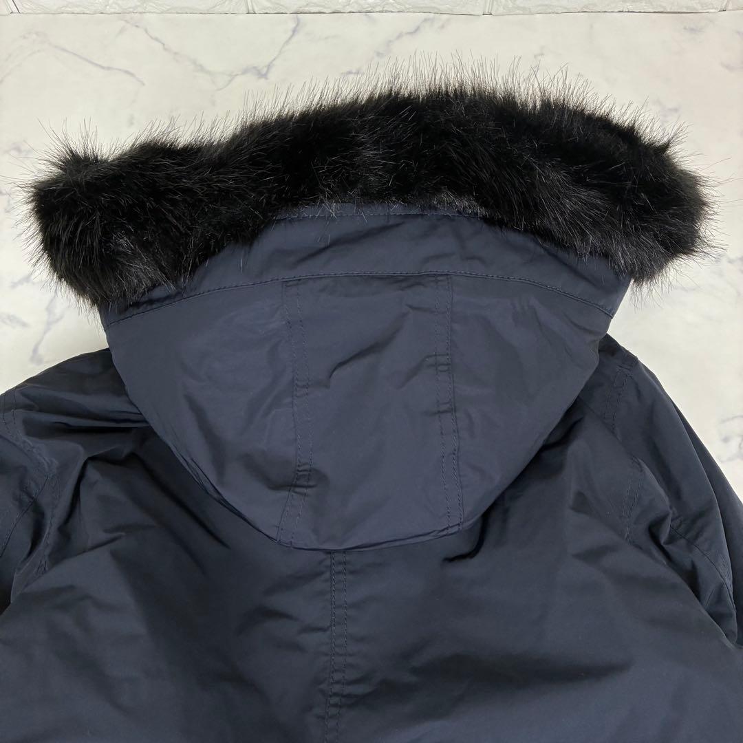 タグ付き✨PLST　ポリエステルツイルモッズコート　フード ファー　ボア