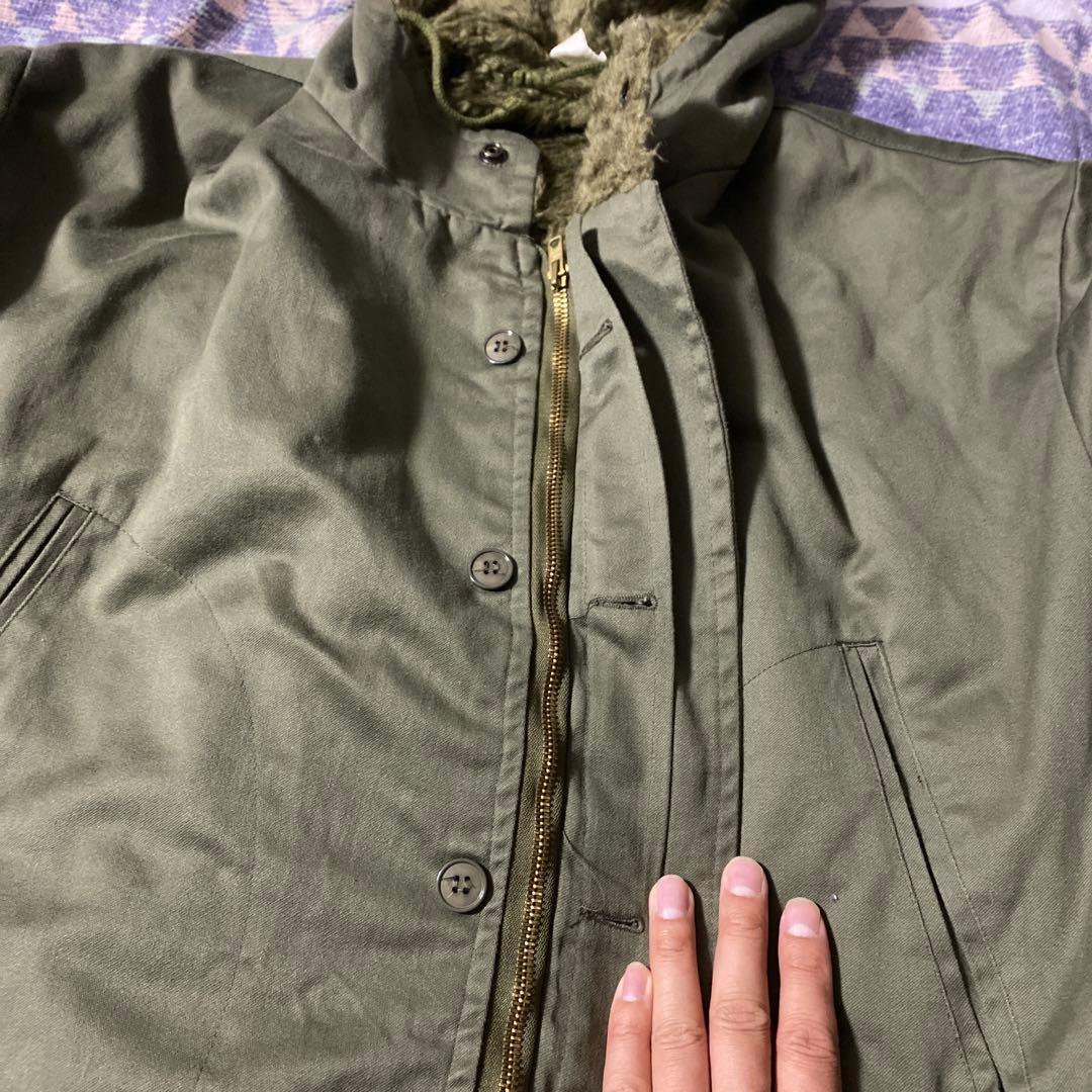 ビンテージ　フランス軍　ボアライニング　フィールドパーカーモッズコート