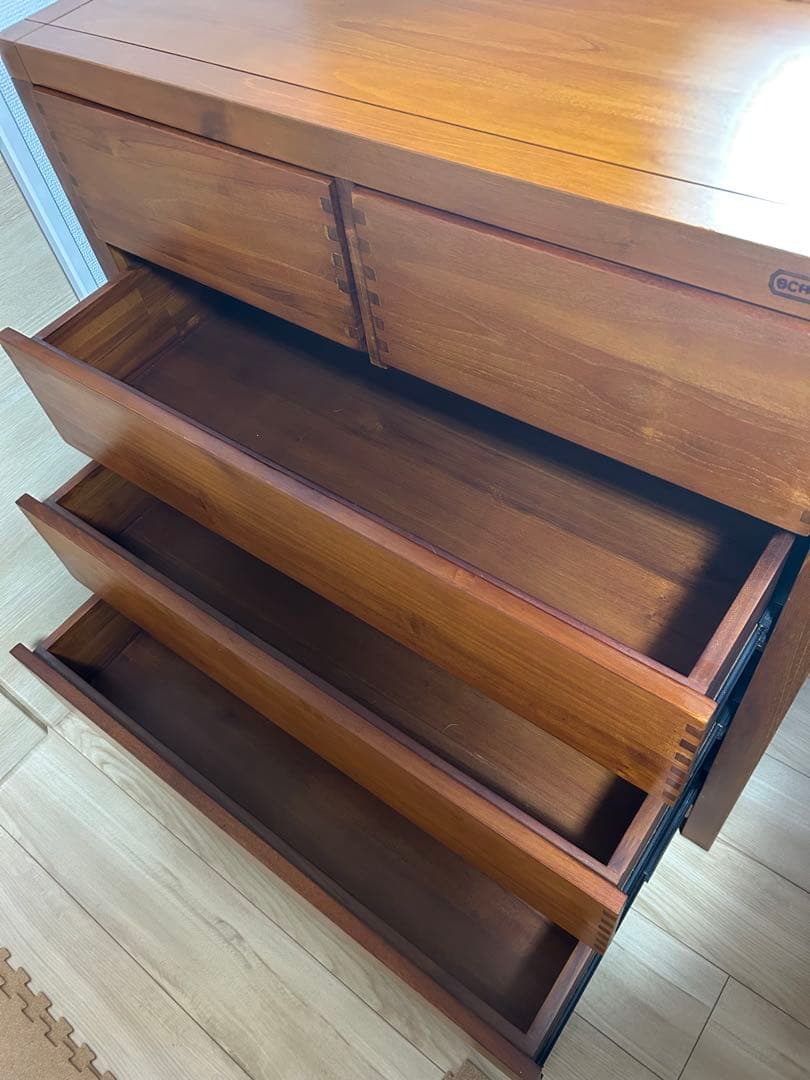 SCANTEAK チェスト 5段