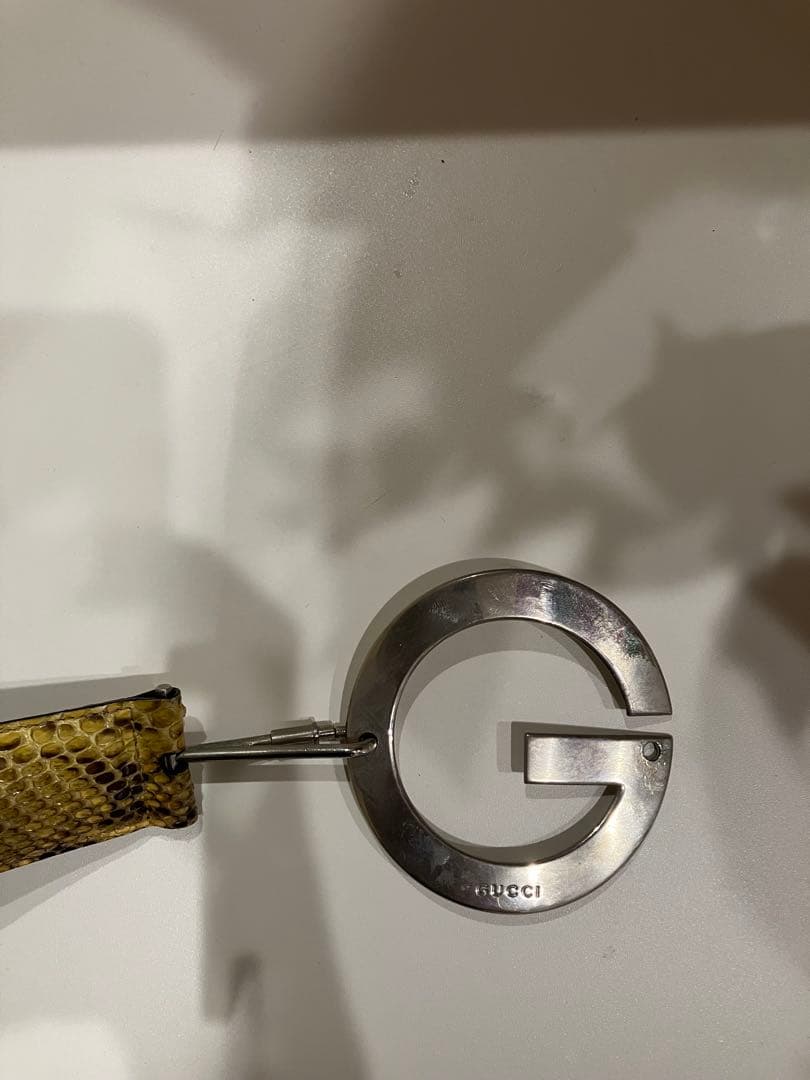 GUCCI ヘビ革 ベルト