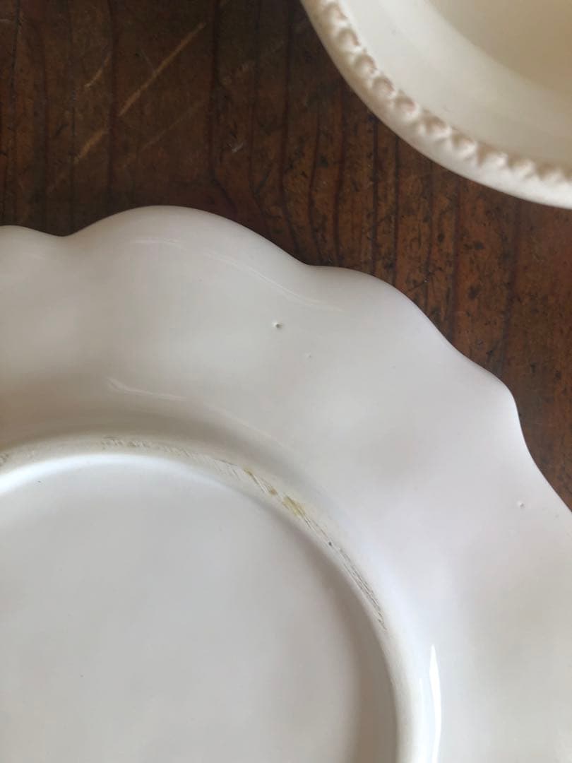 お値下げ　ディスプレイ　お皿2枚（大）お皿2枚（中）ボウル2枚　オシャレ