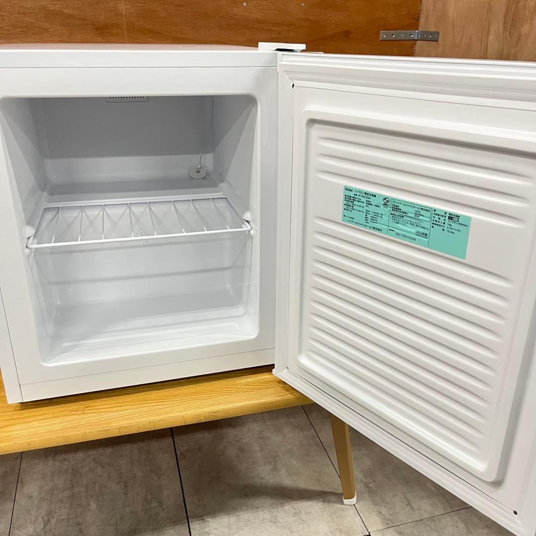 一都三県限定　配送設置無料　冷凍庫　Haier 2023年製　33L