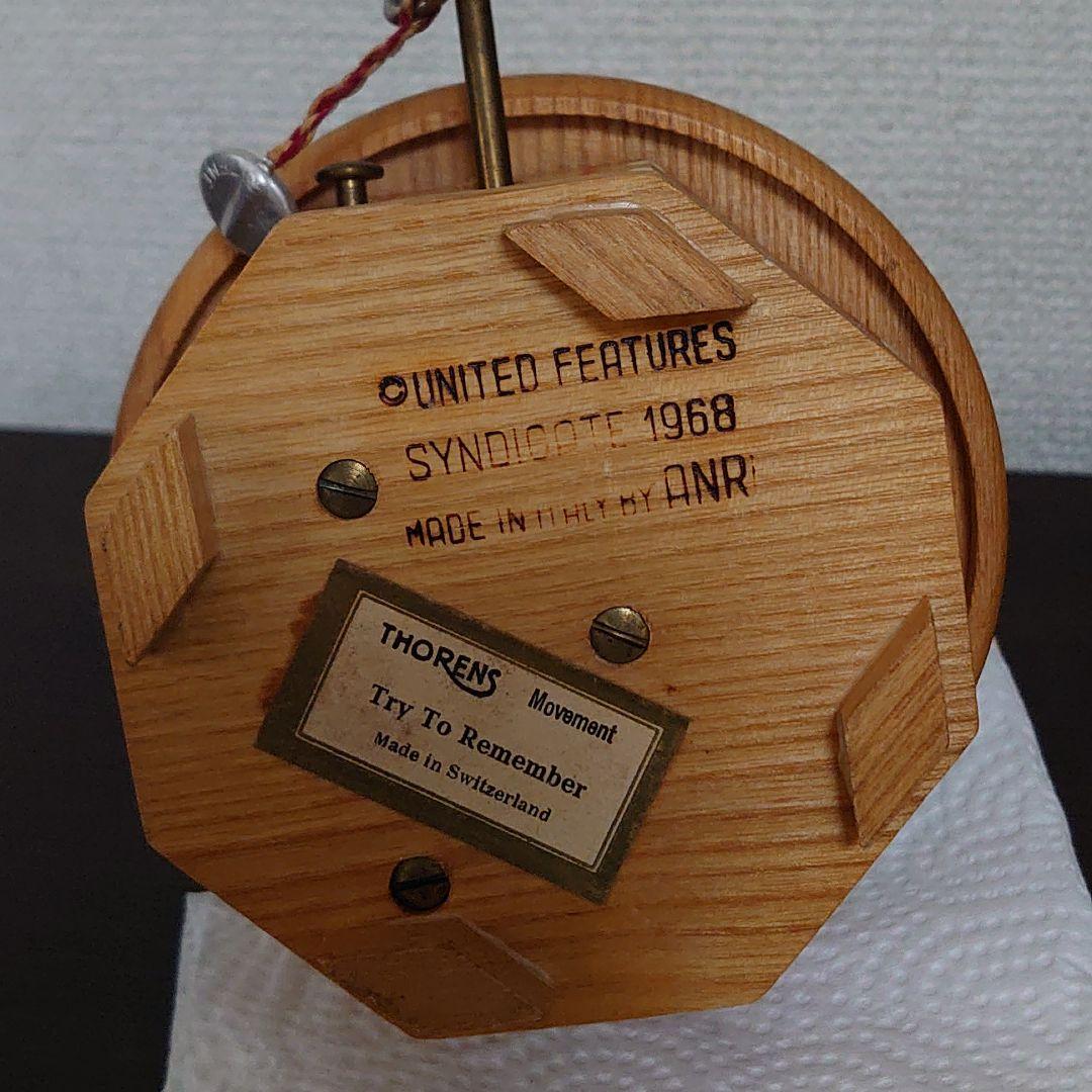 アンリANRI ルーシー・ヴァンペルト5￠スタンド木彫りオルゴール