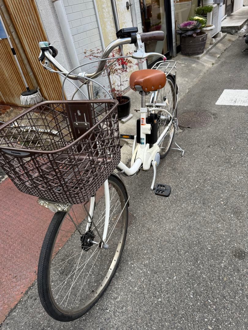 自転車店整備済み】Panasonic 電動アシスト自転車｜12Ah
