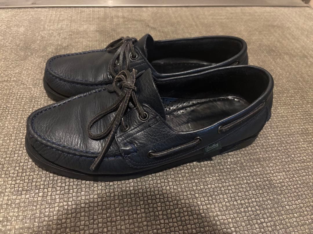 【Paraboot】パラブーツ　別注　BARTH バース　ネイビー　7h