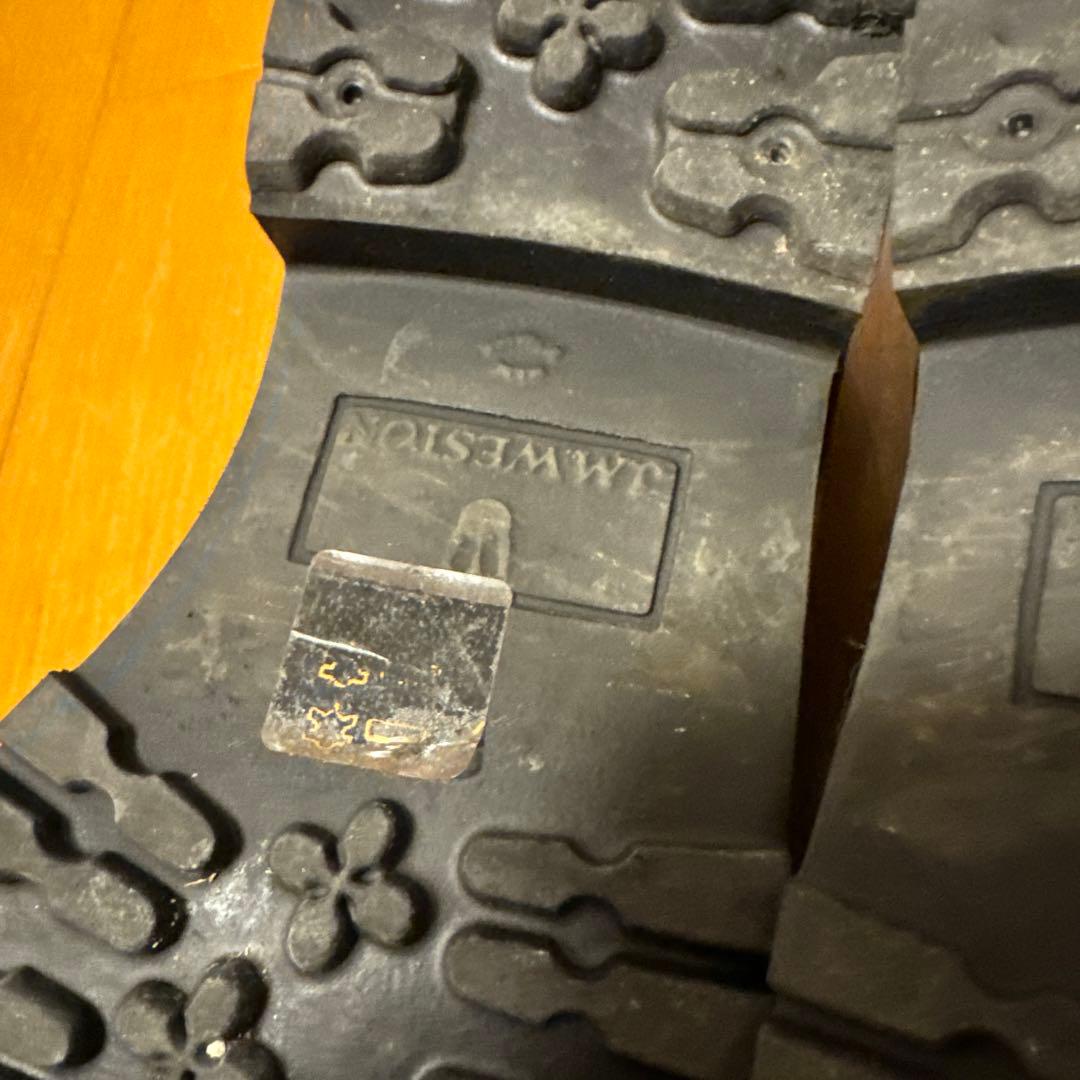 jm weston ヨット希少ロシアンカーフ！(BLACK) size７Ｃ中古品