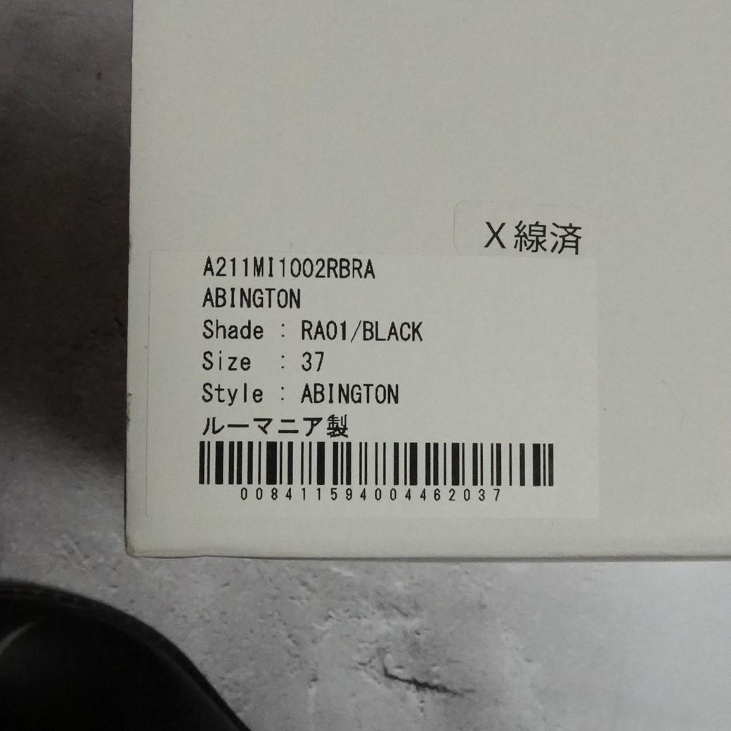 MACKINTOSH ABINGTON レインシューズ 37 ブラック