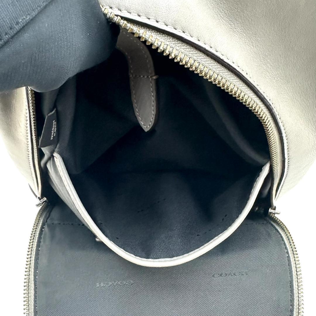 COACH コーチ シャーク サメ ボディバッグ スリングバッグ シルバー金具