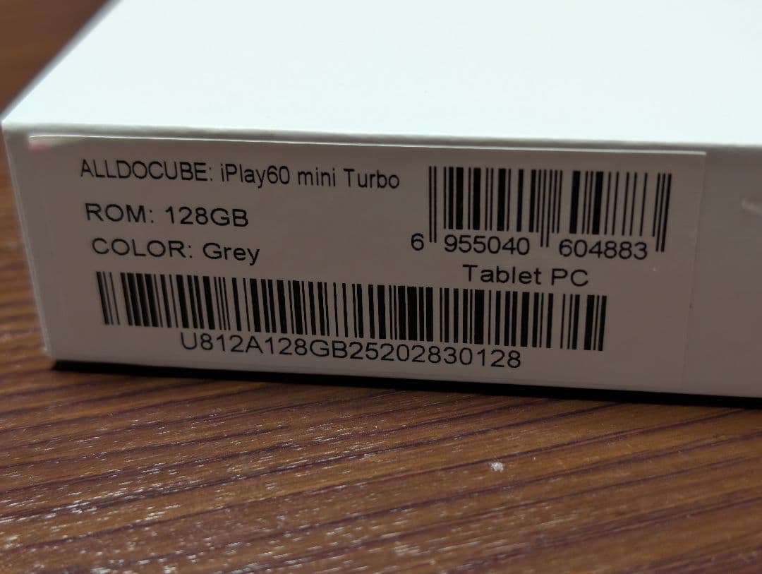 【中古美品】ALLDOCUBE: iPlay60 mini Turbo