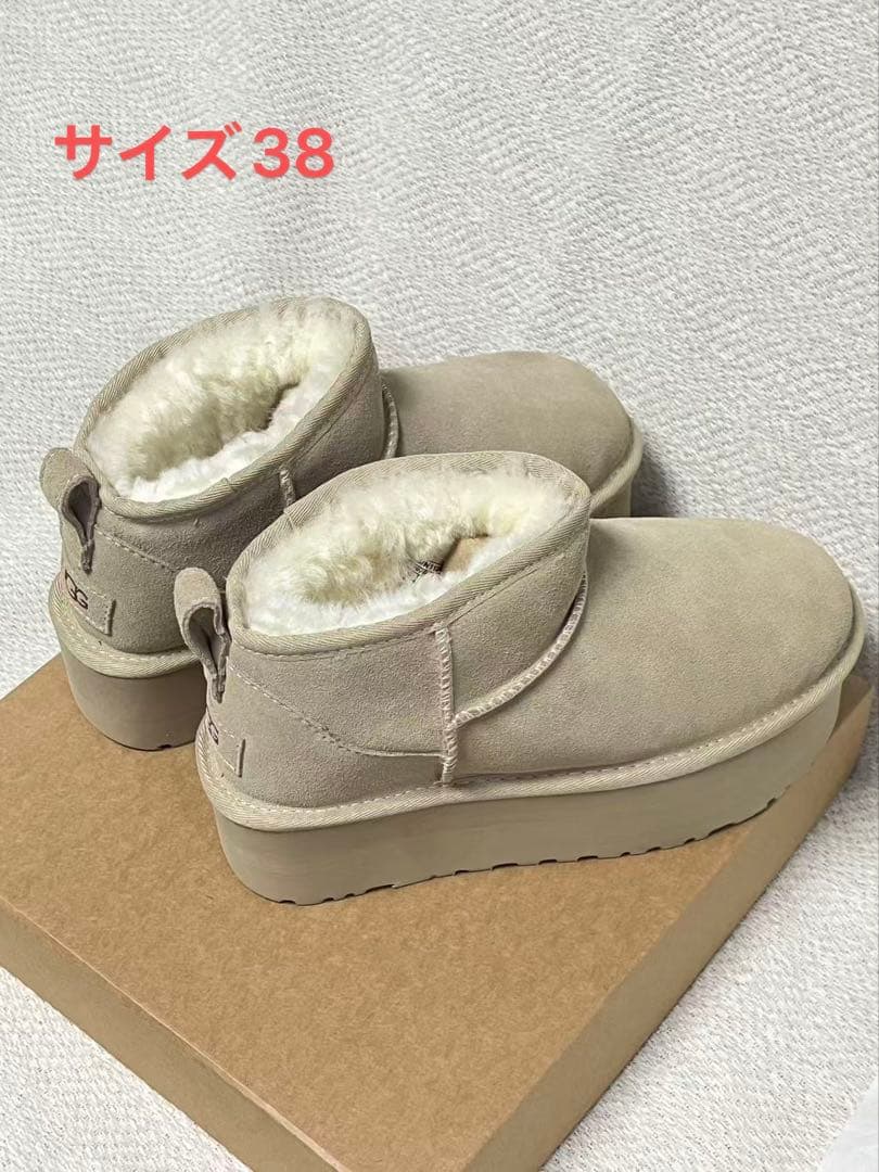 apiceページ ムートンブーツ サイズ38
