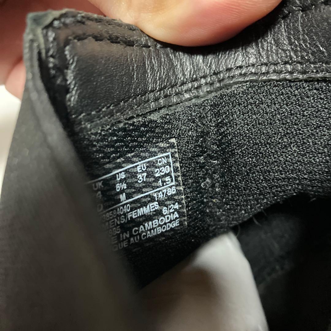 クラークス　トーヒルメープル　サイドゴアブーツ　ブラック　23.0