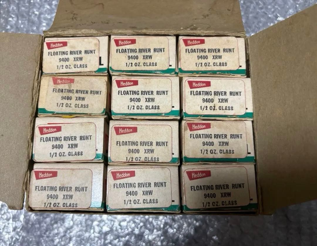 オールドヘドン　販売店用　リバーラントスプーク　超希少　12個セット　NIB