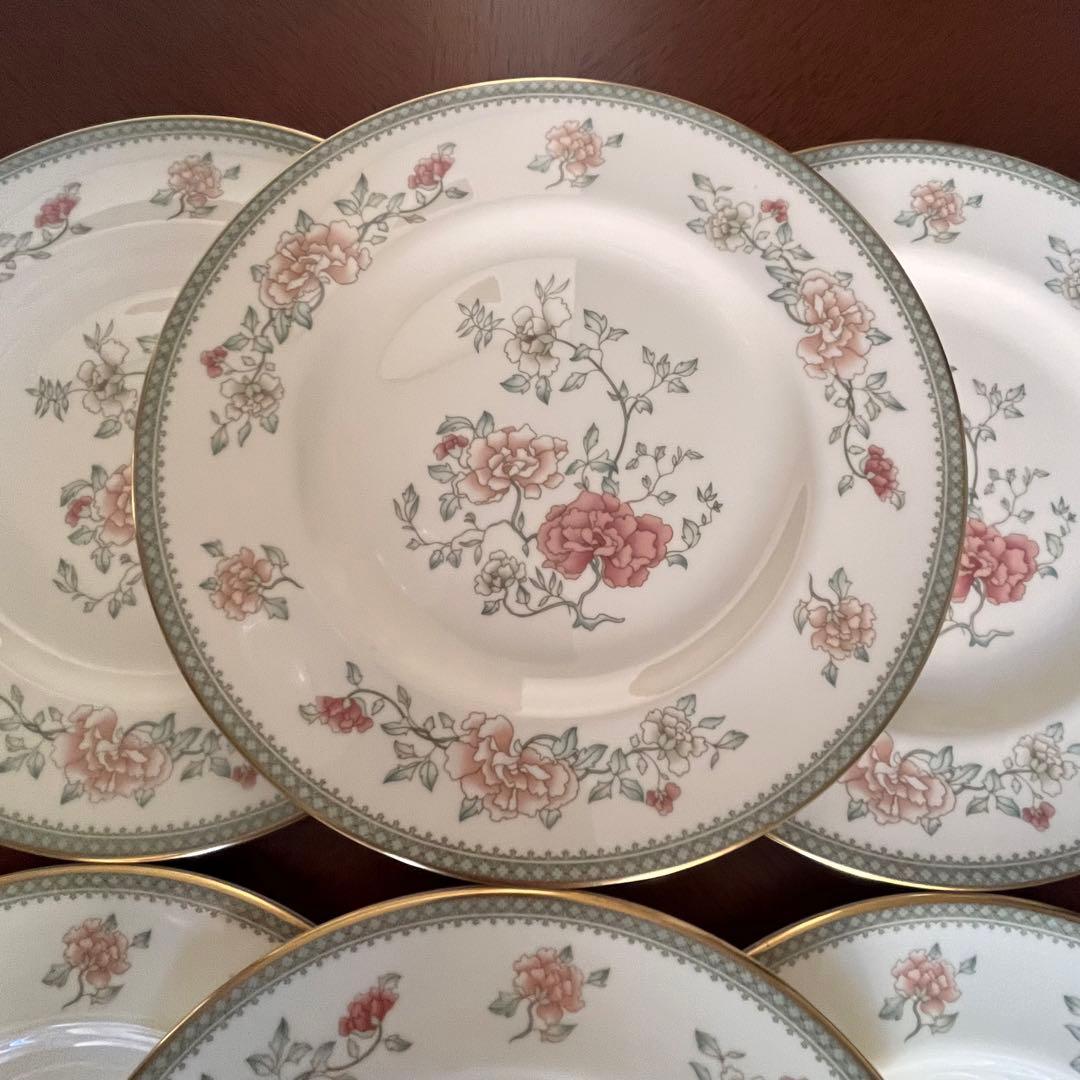 【美品】ミントン★ジャスミン★シノワズリ　ディナー皿　6枚