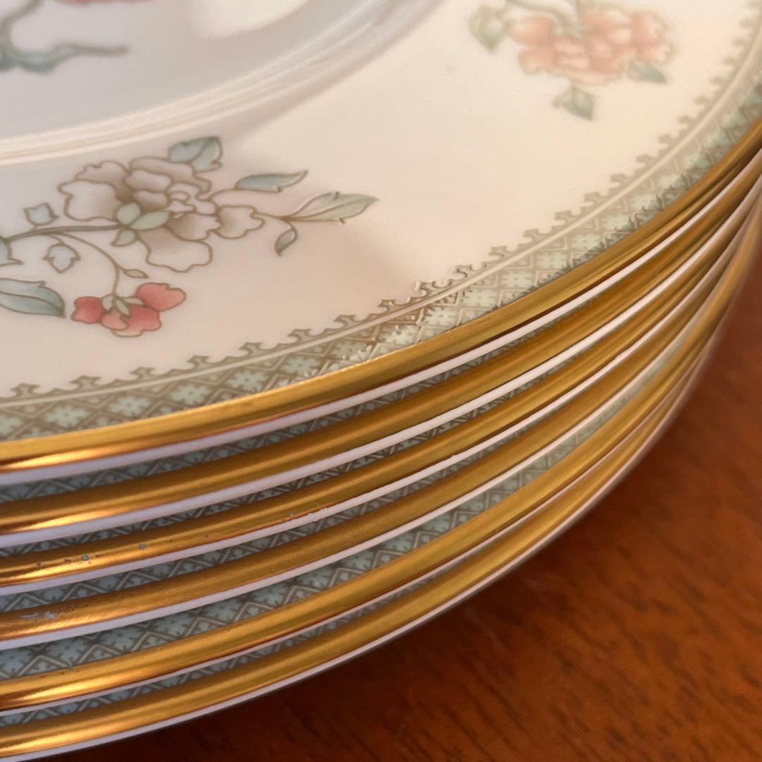 【美品】ミントン★ジャスミン★シノワズリ　ディナー皿　6枚