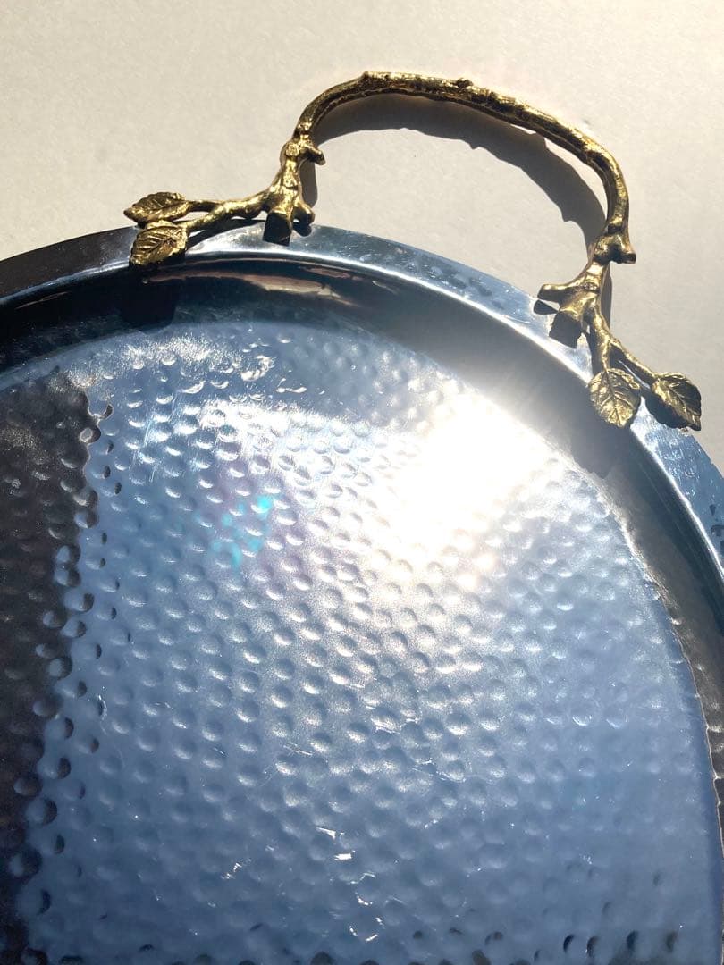 【新品未使用】Bernardo Bellini シルバー トレー お盆