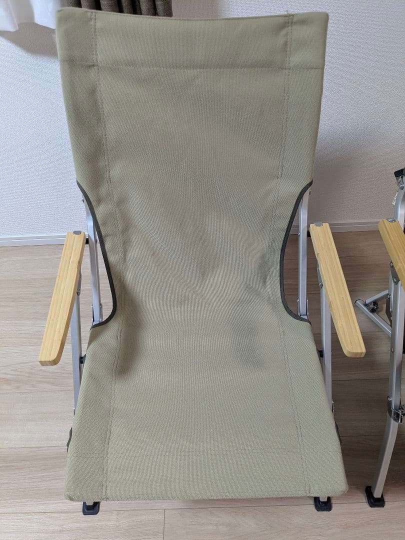 peek　スノーピーク　ローチェア30　ベージュ　ブラウン　 2脚セット