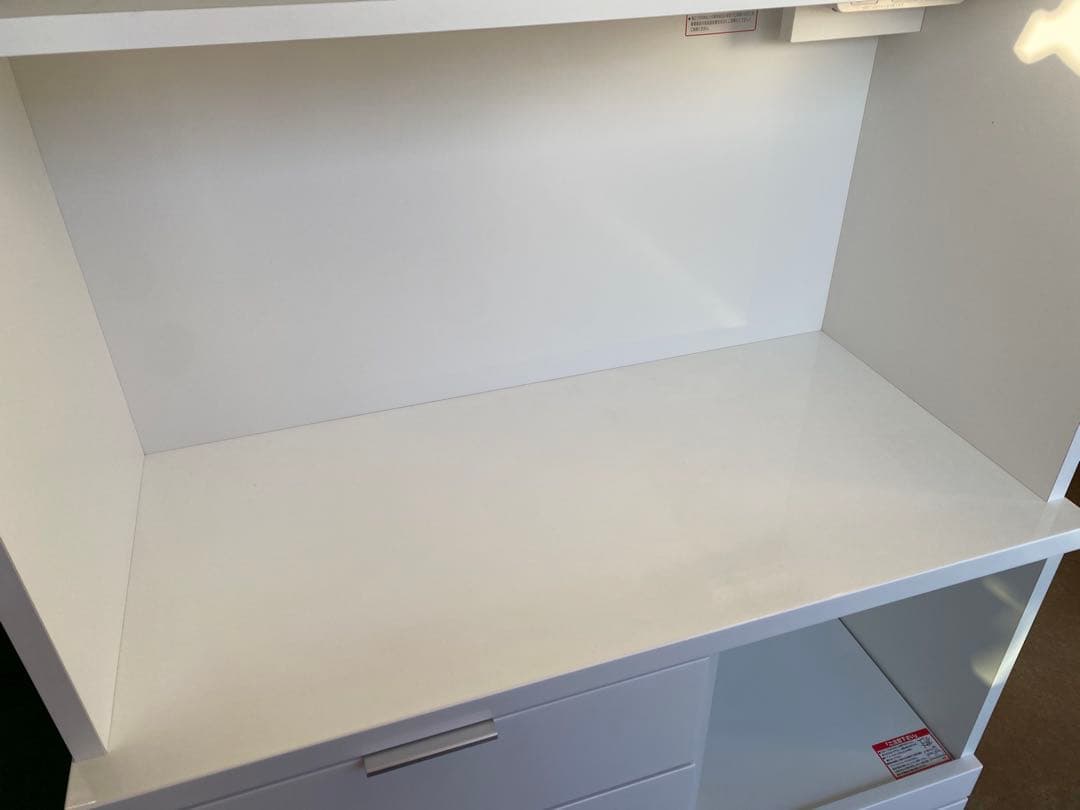 ☆ニトリ　キッチンボード　エトナ90KB WH