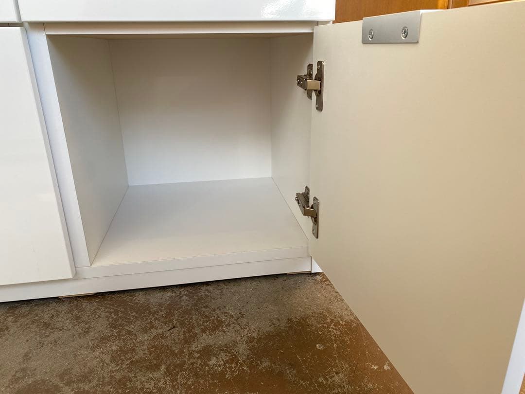 ☆ニトリ　キッチンボード　エトナ90KB WH