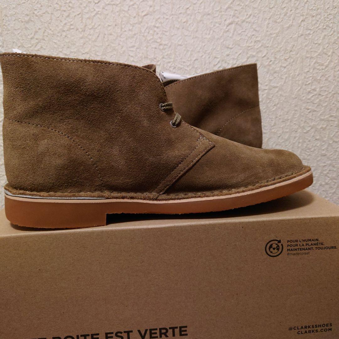クラークス　スエード チャッカブーツ　ブッシェイカー３　27.5cm