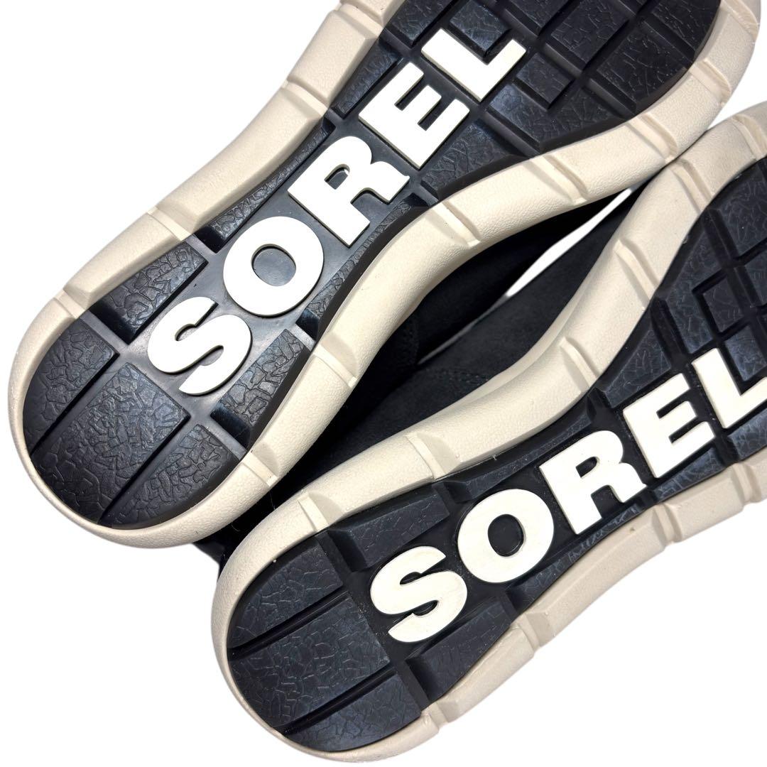 極美品 SOREL ソレル エクスプローラー サイドジップ スノーブーツ