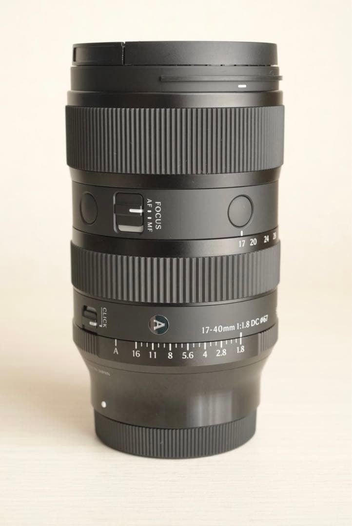 SIGMA ART 17-40mm F1.8 DC SONY Eマウント