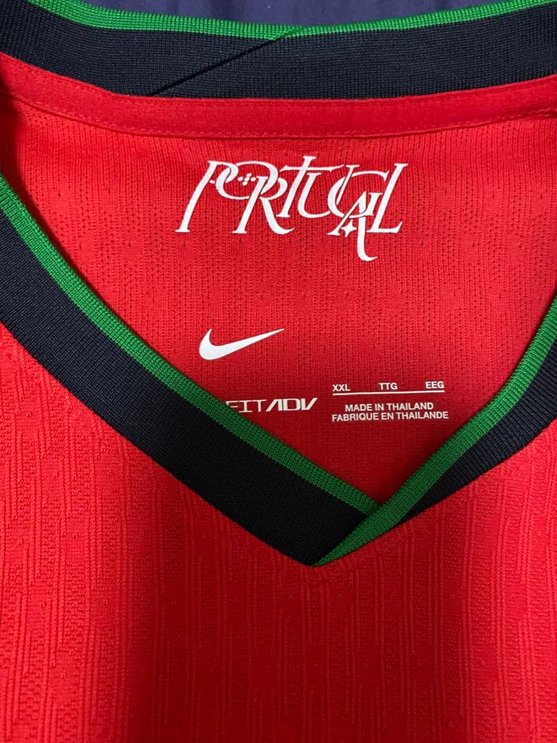 ポルトガル代表2024長袖ユニフォーム　クリスティアーノ・ロナウド選手支給品