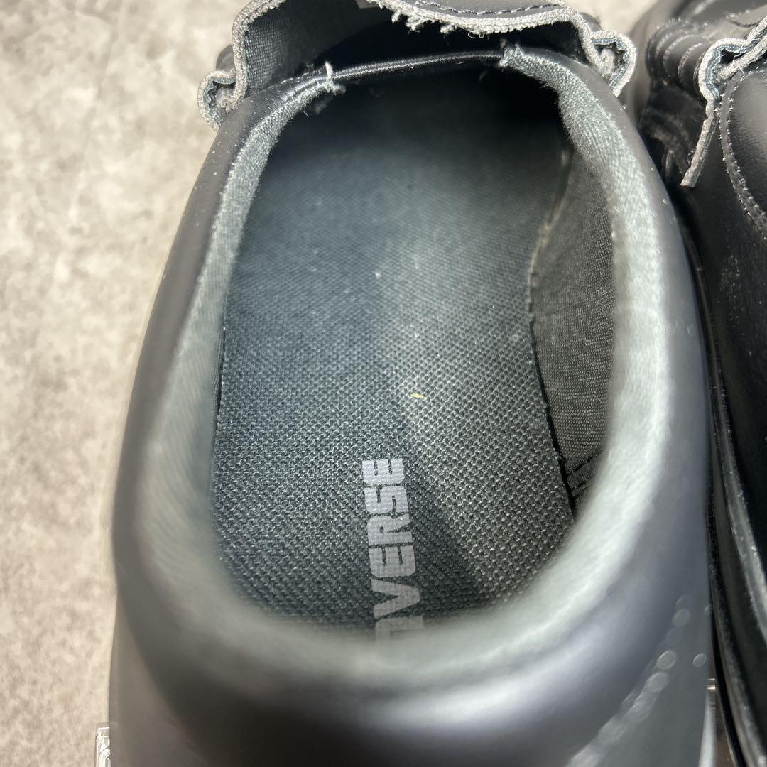 ほぼ新品【CONVERSE ALL STAR】チャンクローファー/厚底/完売/黒