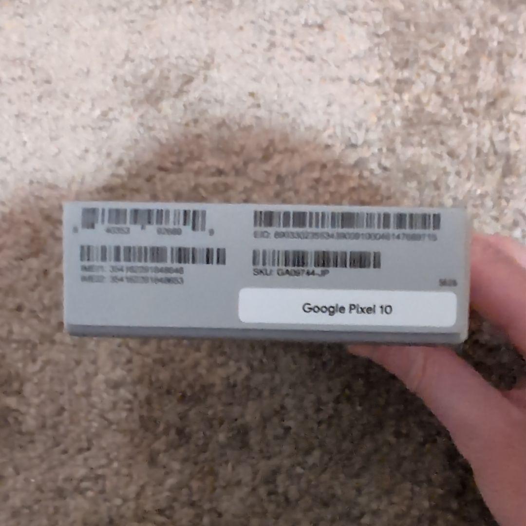 【最終値下げ】pixel10 オブシディアン 128GB シムフリー