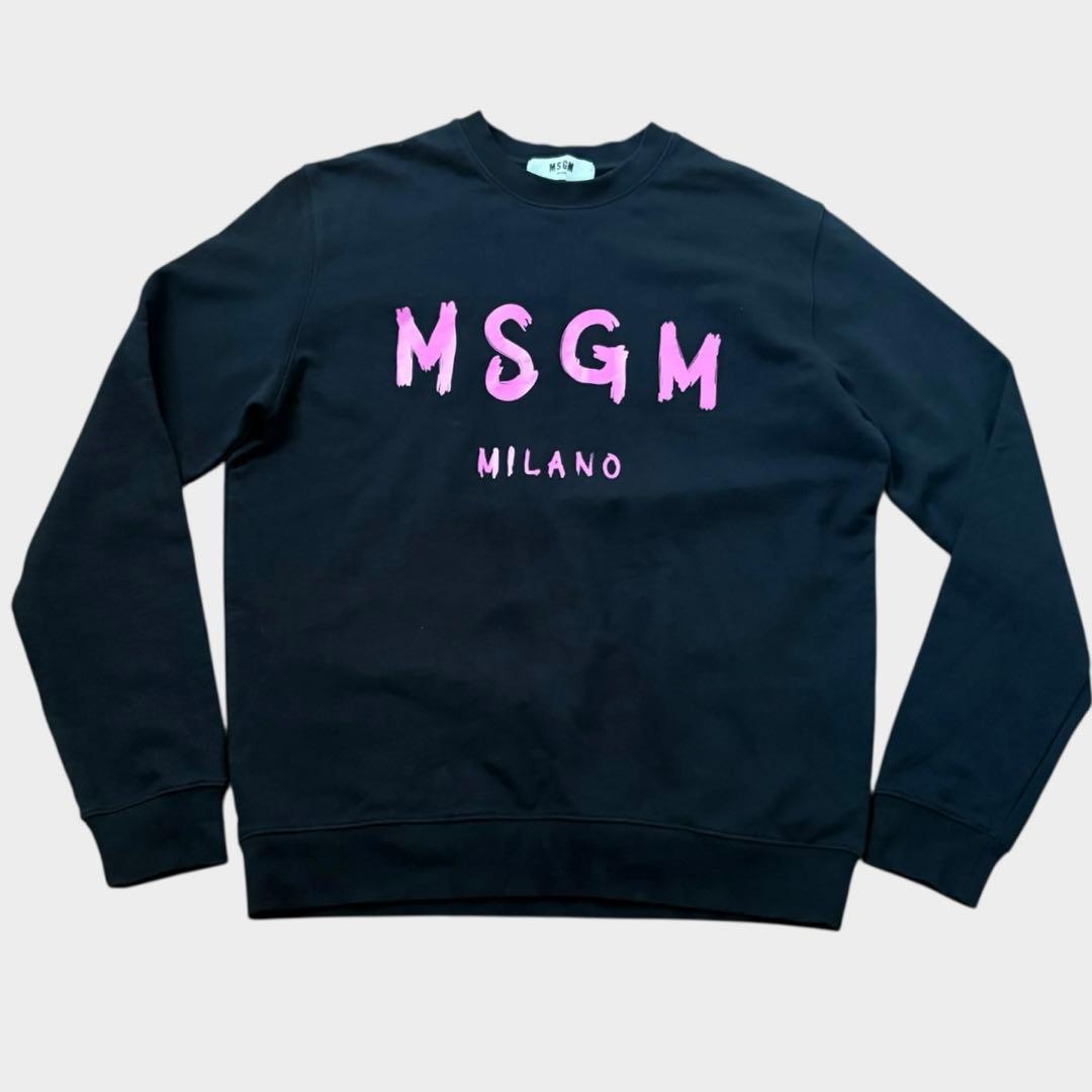 【美品】エムエスジイエム MSGM イタリア製 スエット Lサイズ