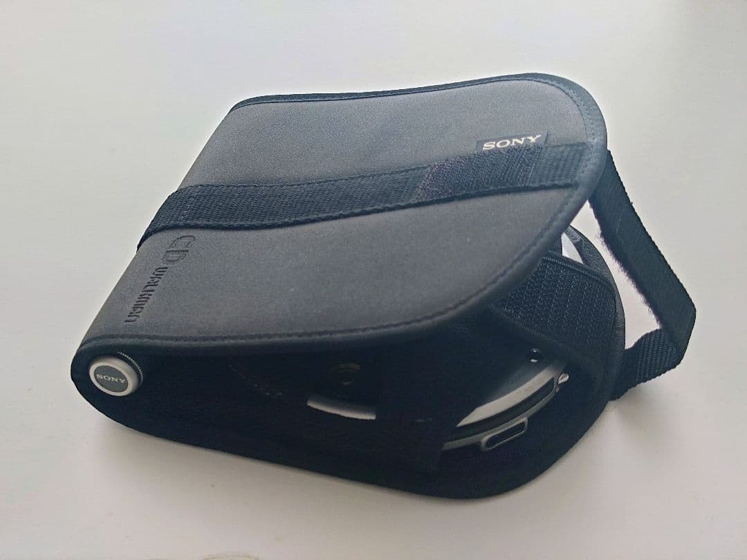 SONY CD WALKMAN D-E01 スロットイン純正リモコン カバー付き