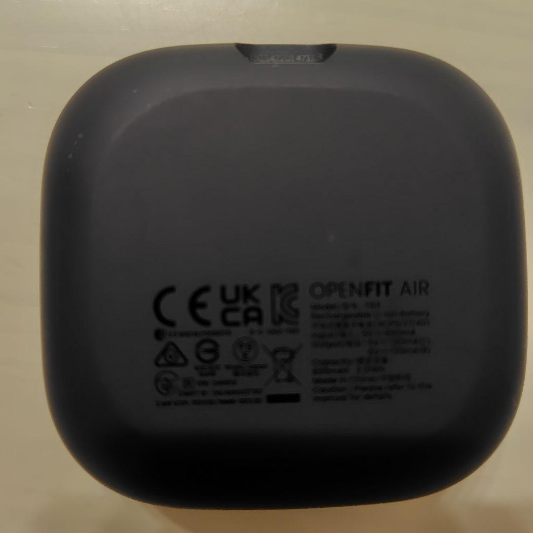 SHOKZ OPENFIT AIR ブラック 充電ケース付き保証期間内