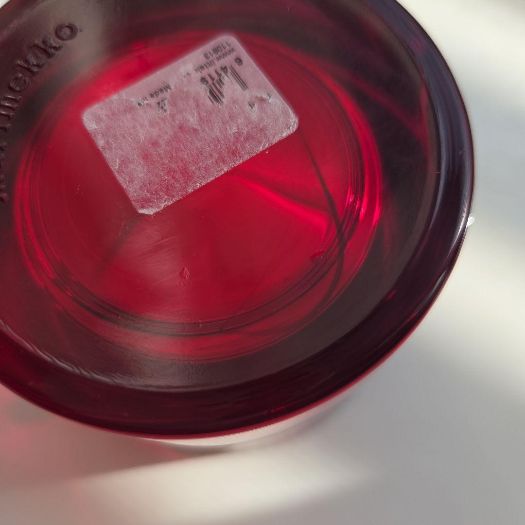  KIVI キャンドルホルダー 大 80㎜ 　レッド