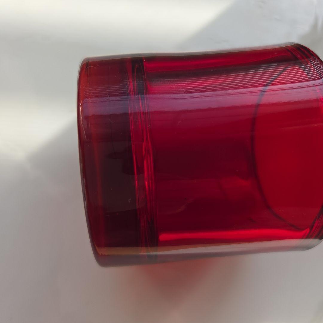  KIVI キャンドルホルダー 大 80㎜ 　レッド