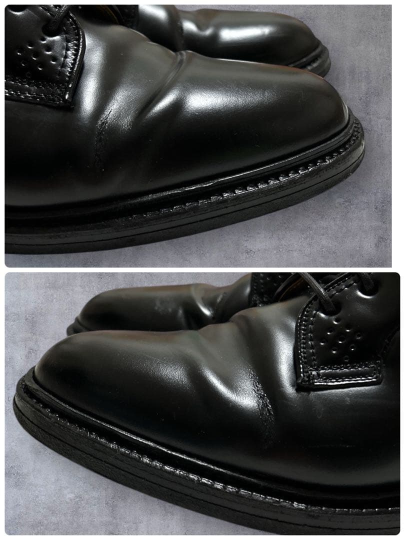 大人気✨リーガル 2112 コードバン プレーントゥ ブラック　ビジネスシューズ