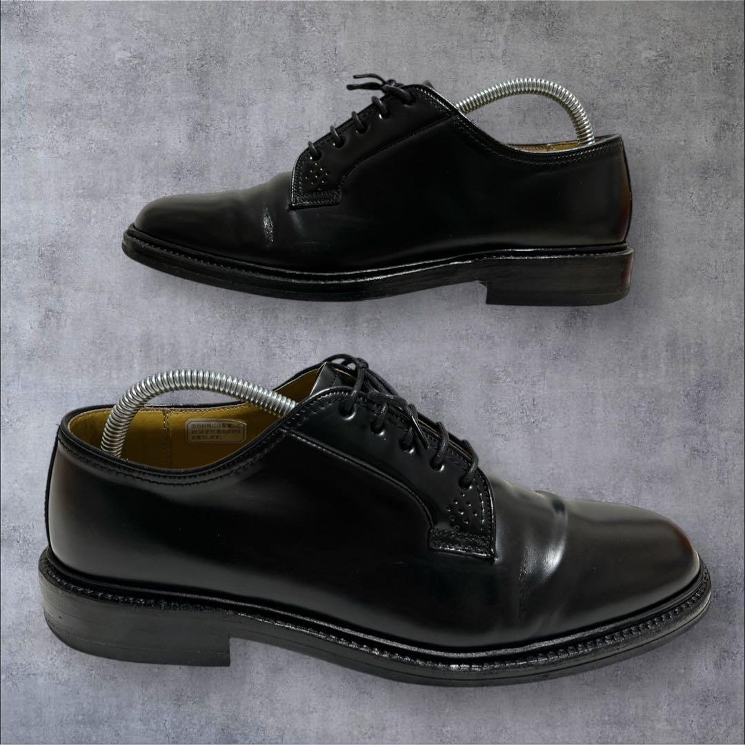 大人気✨リーガル 2112 コードバン プレーントゥ ブラック　ビジネスシューズ