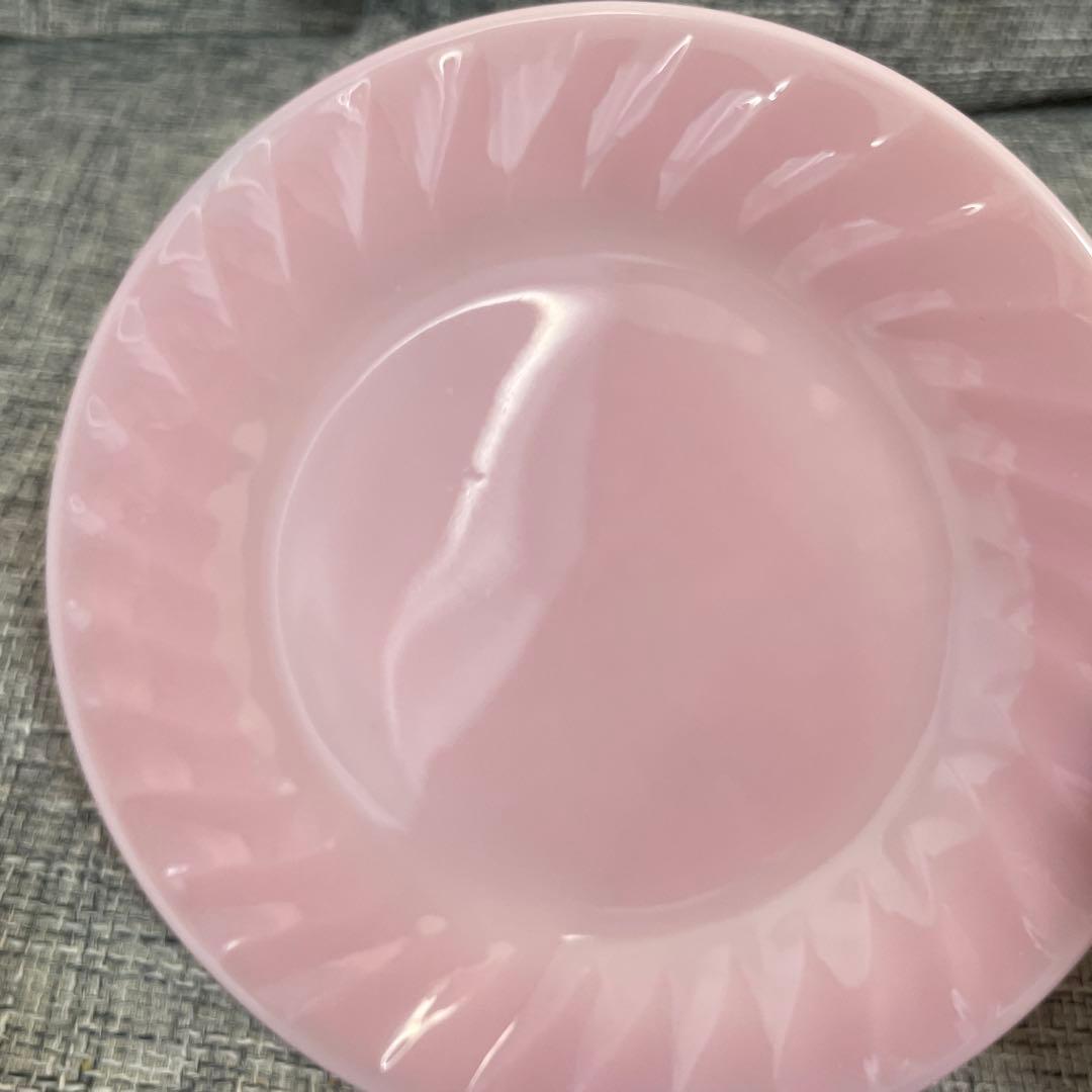 美色 ファイヤーキング ローザイト サラダプレート ピンク