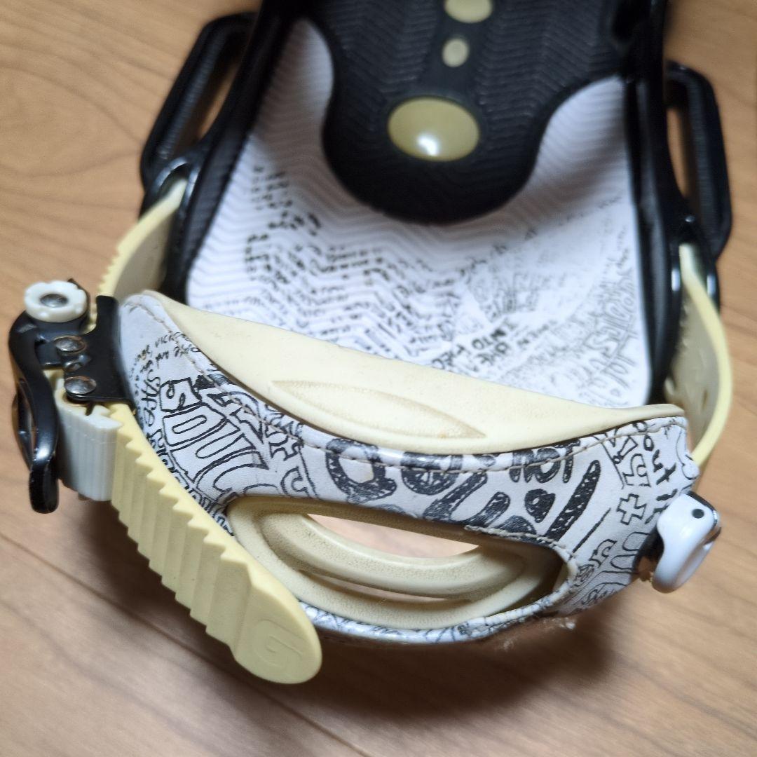 CARTEL スノーボードビンディング ブラック/ホワイト