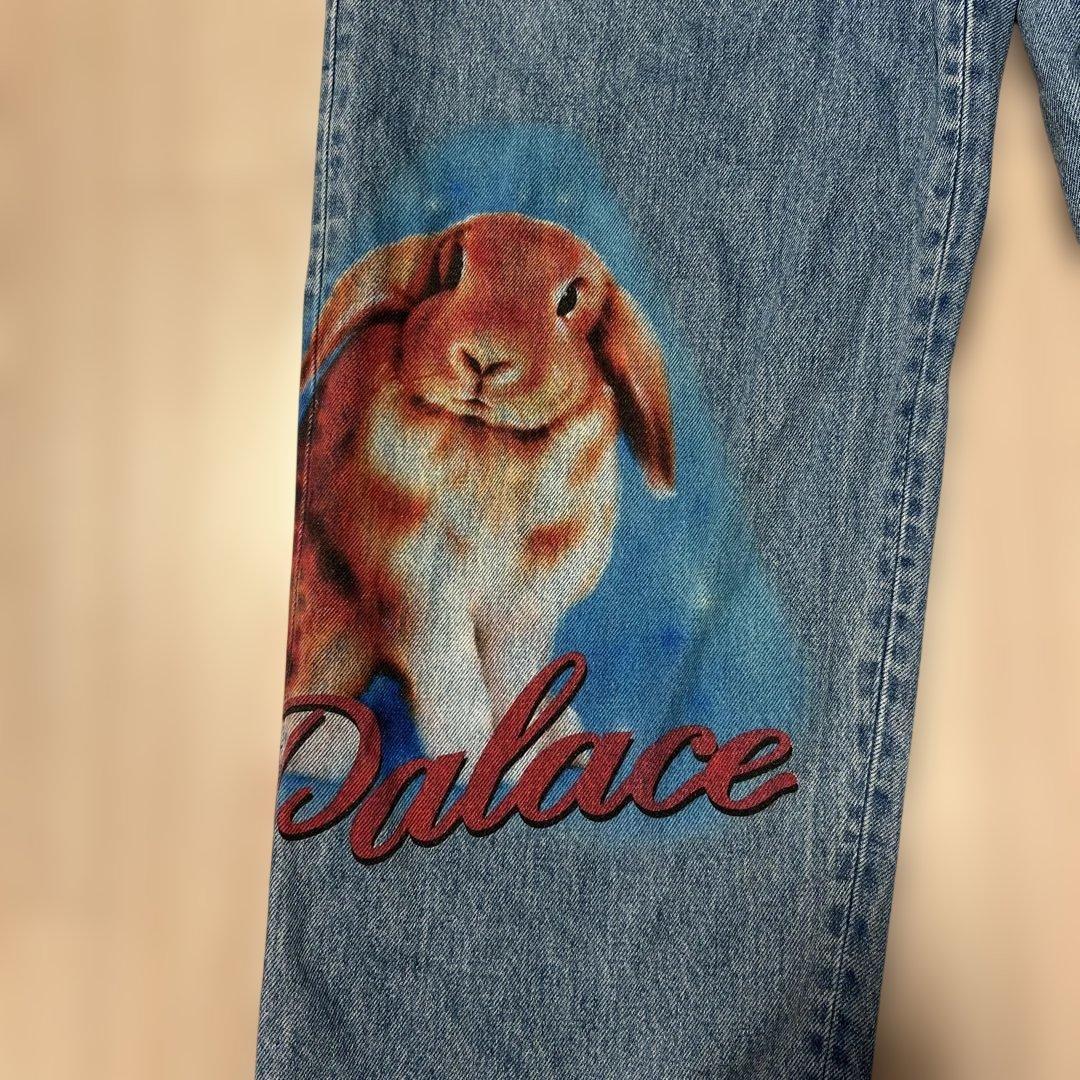 PALACE ウサギプリント デニムパンツ 30