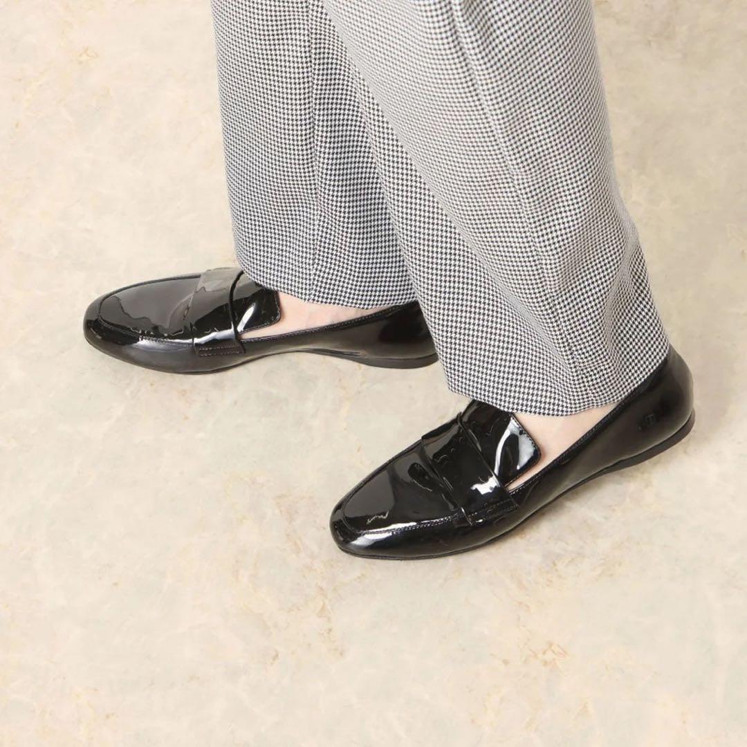 未使用⭐︎FABIO RUSCONI ローファ（ブラックコンビ）ハラコ　37