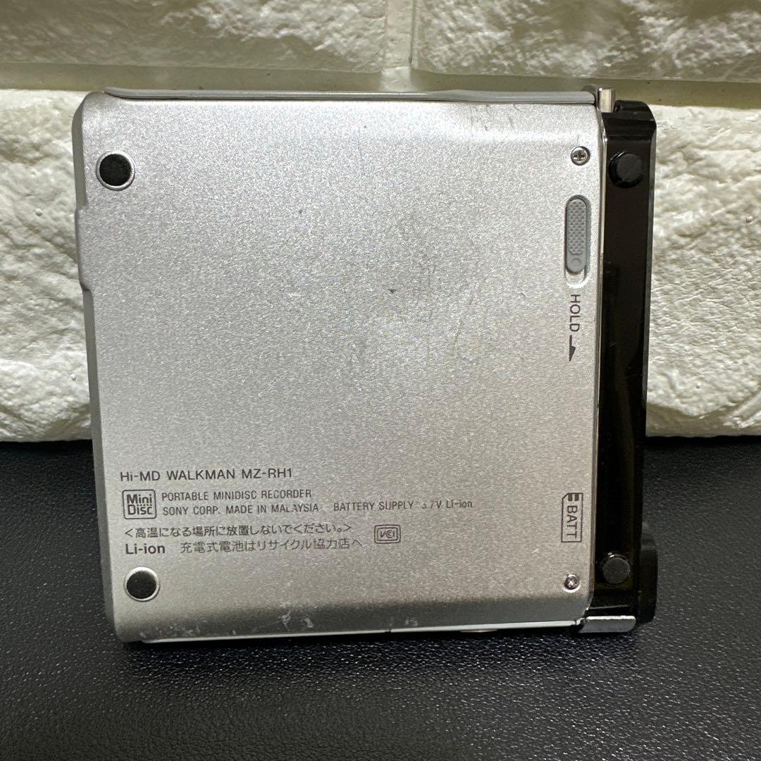 希少SONY MZ-RH1 ポータブルHI-MDレコーダー　動作確認済