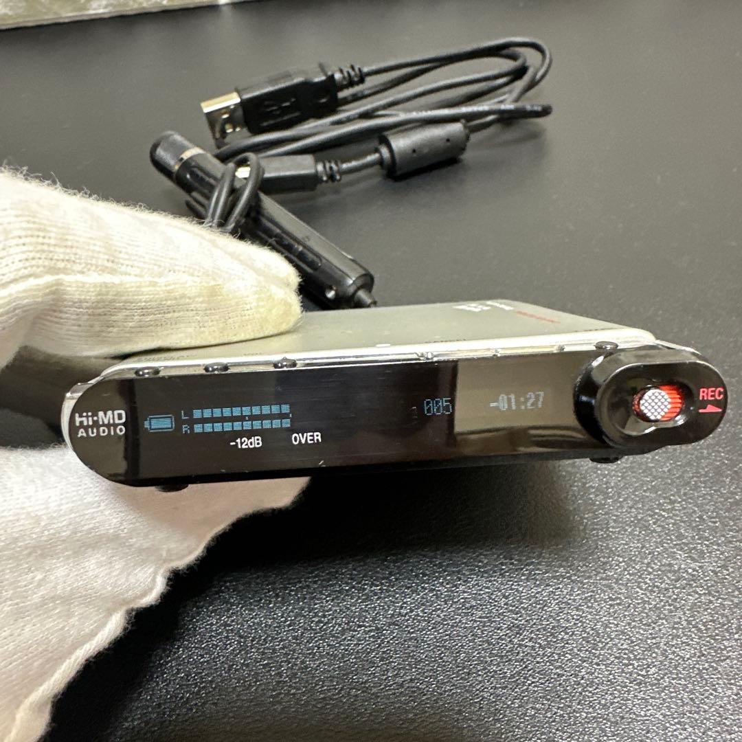 希少SONY MZ-RH1 ポータブルHI-MDレコーダー　動作確認済