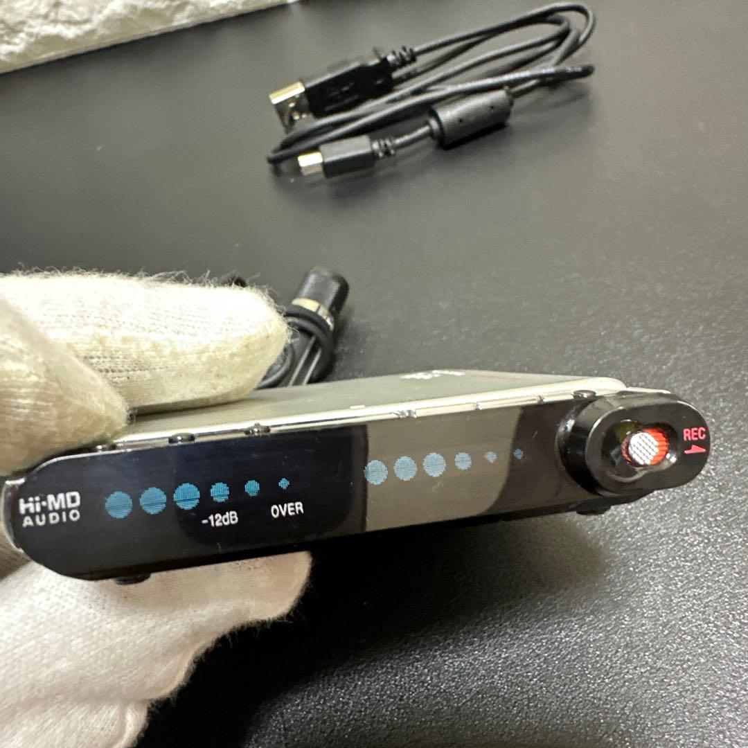 希少SONY MZ-RH1 ポータブルHI-MDレコーダー　動作確認済