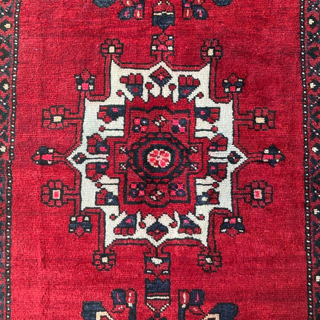 ★ naochin1102★ トライバルラグ　セミアンティーク